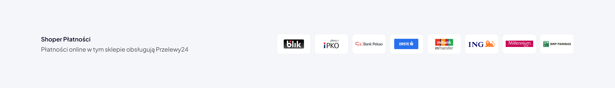 Baner shoper płatności nowy